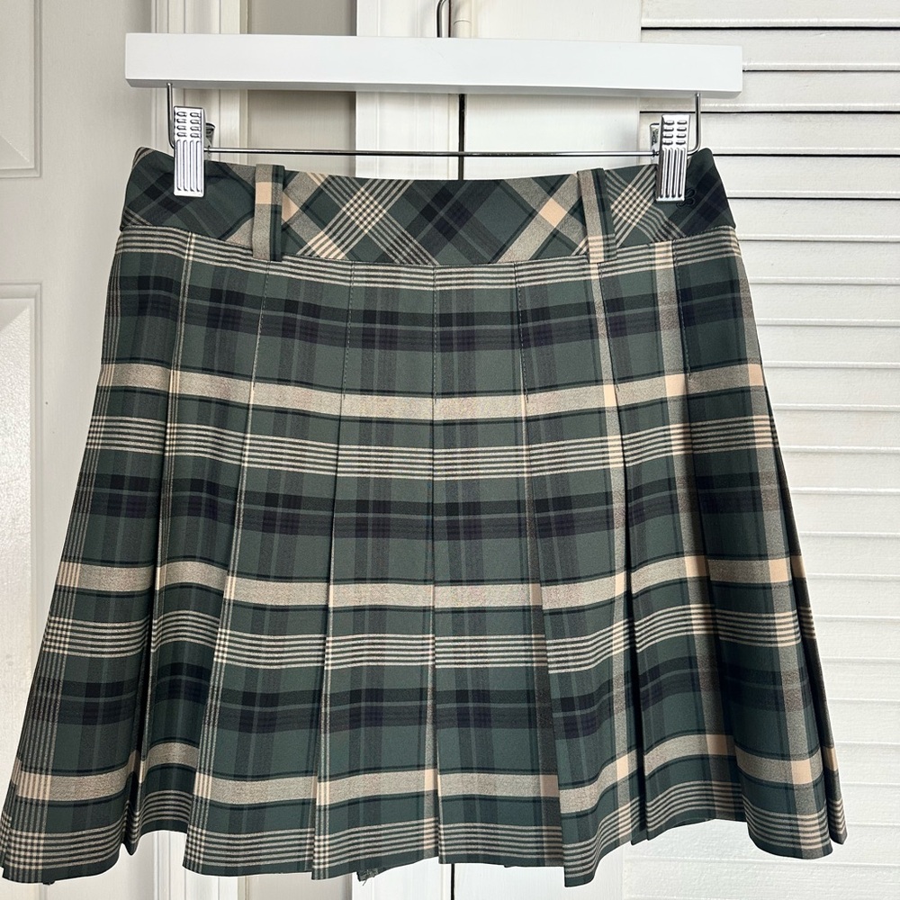 Aritzia Plaid Skirt